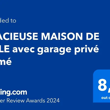 Daire Spacieuse Maison De Avec Garage Prive Ferme